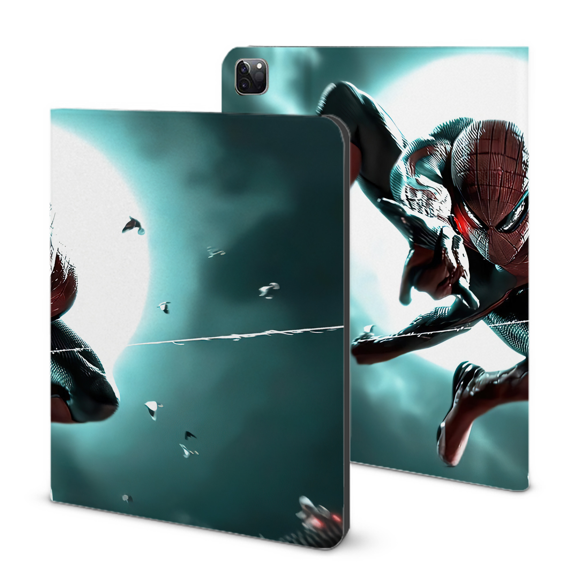 （画像用） アベンジャーズ The Avengers IPad ケース ブック型 PUレザー TPU 耐衝撃 軽量 薄型 ペン収納なし 全面保護 IPad 各モデル対応